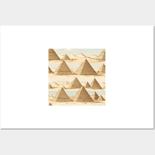 Ancient Egyptian Pattern 26 Posters and Art